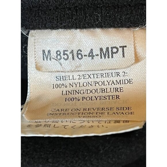 Marmot‎ Mens Windstopper Black Full-Zip Fleece Jacket Large Pockets Velcro Cuffs - Picture 11 of 15